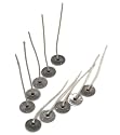 Pre-Wicked Wire Wick Clip 3 1/2'' Wick Length