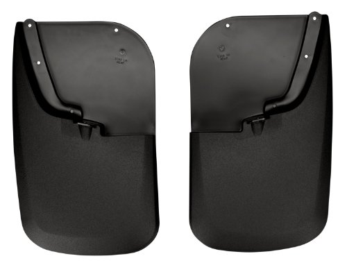 review Husky Liners Custom Fit Molded Rear Mudguard for Select Ford F-250 /F-350 Models - Pack of 2 (Black)