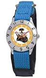 Disney Kids' D056S502 WALL-E Time Teacher Blue Velcro Watch