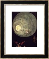 The Ascent of the Blessed, Detail from a Panel of an Alterpiece Thought to be of the Last Judgement Framed Art Poster Print by Hieronymus Bosch, 20x24