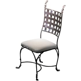 KALCO F100BA VINE CHAIR, TAUPE CUSHION INCLUDED by Bar Stools