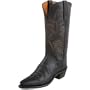 1883 by Lucchese Women's N4559 5/4 Western Boot,Black burnish,8.5 B(M)US