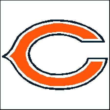 Reflective Decal - Chicago Bears
