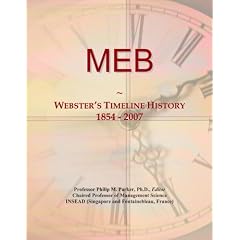 MEB: Webster's Timeline History, 1854 - 2007