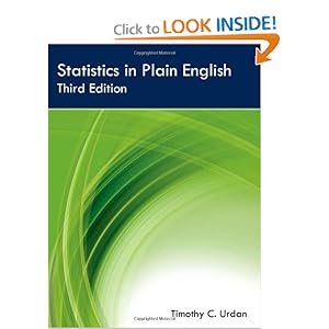 Statistics in Plain English - Timothy C. Urdan