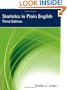 Statistics in Plain English, Third Edition