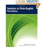 Buy Statistics in Plain English, Third Edition by Timothy C. Urdan