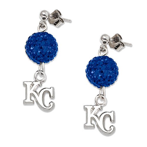MLB Kansas City Royals LogoArt Ovation Earrings