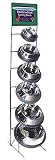 Non-tip Stainless Steel Bowl Display
