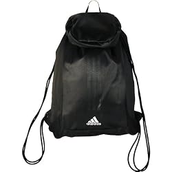 adidas Kickoff Sackpack The Kickoff Sackpack Is An Extra Large Sackpack With A Heavy-Duty Cord Drawstring Closure And Mesh Ventilated Side Panels. The Top Closure Flap Doubles As A Media Safe Pocket With Tricot Lining. The Embroidered Adidas Brandmark And Screen-Printed 3-Stripe