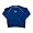 Antigua UCLA Inspired Fleece Long Sleeve Crewneck Pullover (Small, Dark Royal/Grey Heather)