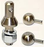 Convert-A-Ball Set - 1" Shank w/ 2" & 2-5/16" Changeable Trailer Hitch Balls
