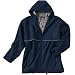 Men's New Englander Rain Jacket, Navy/Gray