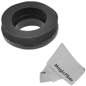 Eyecup / Eyepiece for NIKON (D700, D3 and D2 Series) + Premium MagicFiber Microfiber Cleaning Cloth