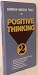 Books : Norman Vincent Peale On Positive Thinking 2, Three Audio Cassettes