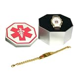 Medical Emergency ID Info Bracelet & Watch Jewelry