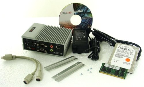 iGoLogic iBOX 530-282 Embedded Pico ITX Z510 ATOM 1.6 GHz Fanless PC with 1GB Memory, 320HDD