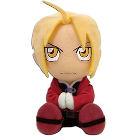  Fullmetal Alchemist: Ed Elric Sitting Pose Plush
