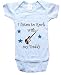 I LISTEN TO ROCK WITH MY DADDY - BigBoyMusic Baby Designs - White, Blue or Pink Onesie / Baby T-shirt