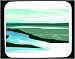 Decorated Mouse Pad with flood, overflow, landscape