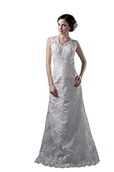 Applique Beaded Lace Jeweled Sequined Backless Floor Length  Dress