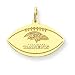 14K Baltimore Ravens Large Logo w/Name Football Charm