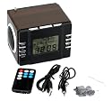 Multimedia Radio mit 2 Lautsprecher Kopfhörerausgang USB Anschluss SD Karten Slot Akku Temperaturstation und viel mehr!