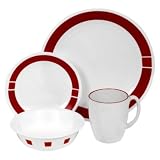 Corelle 16-pc. Dinnerware Set- Urban Red