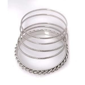 Vintage Set of 5 Bangle Bracelet