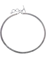 Lori Bonn Woven Omega Sterling Silver Starter Necklace