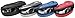 AqtivAqua Swimming Goggles - Clear Swim Goggles for Adult Men Women Youth Child (Black Color)