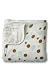 Aden & Anais Dream Muslin Blanket - Aqua and Brown