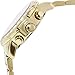 GUESS Women's U0016L2 Dazzling Sport Gold-Tone Chronograph Watch
