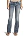 Silver Jeans Juniors Tuesday Bootcut Jean, Light Blue, 31x35