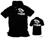 Produkt-Bild: GRILL POLOSHIRT VO+HI - AUFTRAGSGRILLER GRILLER - BBQ GRILLSPORT POLO schwarz-weiss Gr.XL