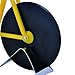 BALFER Bicycle Pizza Cutter Dual Stainless Steel Bike Pizza Cutter Wheel (Yellow & Black)