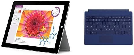 Microsoft Surface 3 Tablet (10.8-Inch, 64 GB, Intel Atom) with Type Cover, Blue