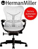 Mirra Chair - Basic Alpine on Graphite by Herman Miller