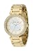 Michael Kors #MK5089 Women's Gold Tone Crystal Bezel Dress Watch