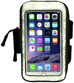 RIDE For More NITE VIZ SMARTPHONE SPORTS ARM BAND Fits large smartphones size up to 5.7" screen (1507 Firefly Nite)