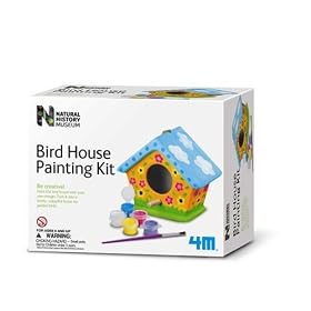 Natural History Museum - Bird House Painting Kit