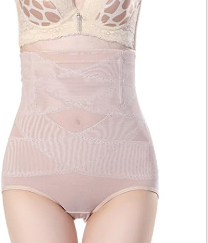 Women's Sexy Corset Body Shapewear Slim Waist Butt Pants By easybuyitnow (L, apricot)