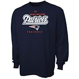New England Patriots Navy Blue Critical Victory Long Sleeve T-shirt