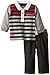 Calvin Klein Baby Boys' Stripes Polo Top with Pants