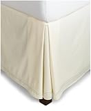 Barbara Barry Dream Shimmer 100% Cotton Bedskirt