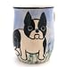 Deluxe BLACK and WHITE French Bulldog Mug