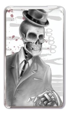 GelaSkins Protective Skin with Screen Protector for iPod Video 5G (Osteology)
