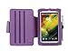 i-UniK HP 7 Plus Model 1301US Quad Core 1GHZ 8GB (2014) Tablet Slim Folio Case [Bonus Stylus] - (Purple)