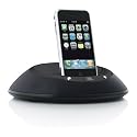 JBL On Stage IIIP Tragbares Lautsprechersystem mit Apple iPod-/iPhone-Dock (3,5 mm Stereo-Mini Stecker, Odyssey-Neodym-Wandler) schwarz