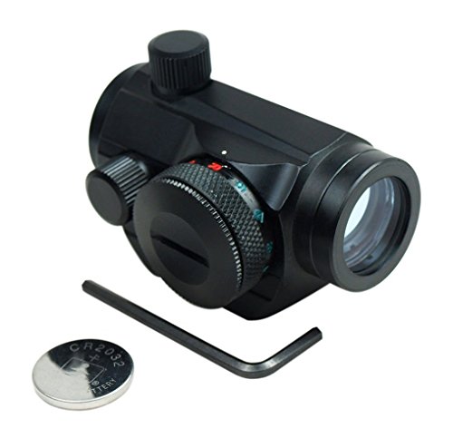 EconoLed Tactical Red Green Dot Sight Scope 20mm Weaver Rail Mount US Seller